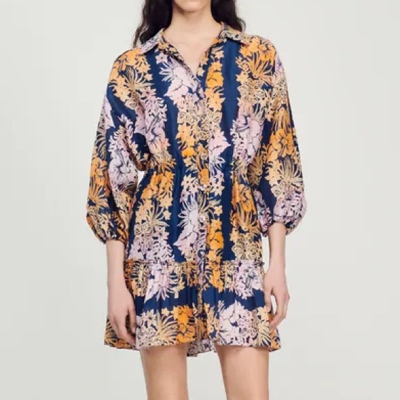 Sandro Dresses & Skirts - Sandro Linen Dress
